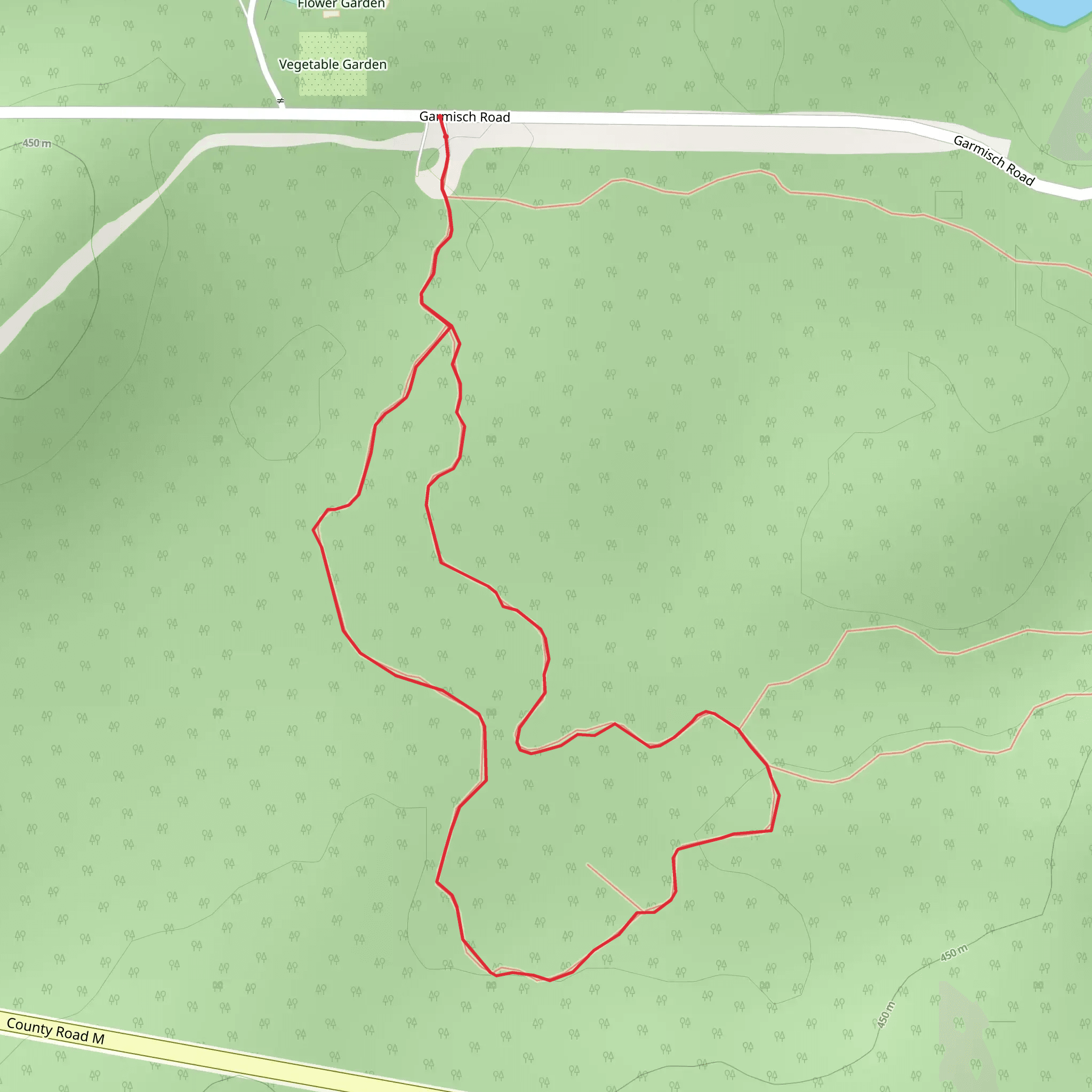 Forest Lodge Nature Trail mobile static map