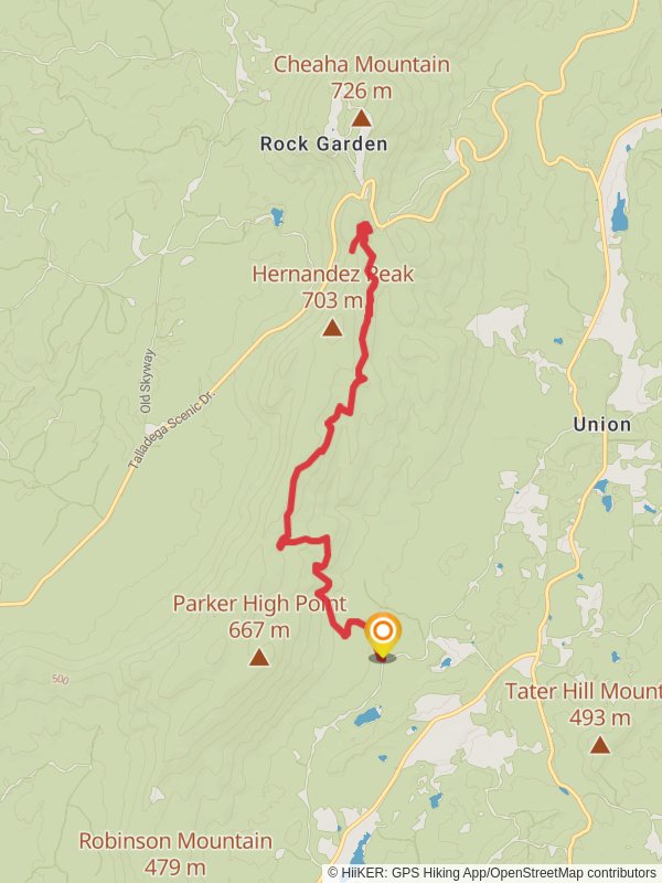 Nubbin Creek and Cave Creek Trail