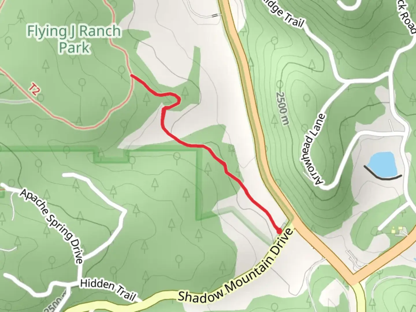 An image depicting the trail Junction House Trail and its surrounding area.