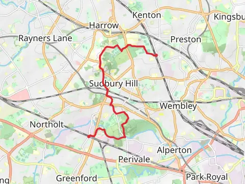 Horsenden Wood and Northwick Park Walk