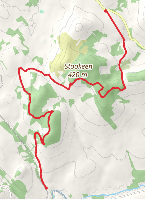 Weiter wandern Wicklow Way mobile static map