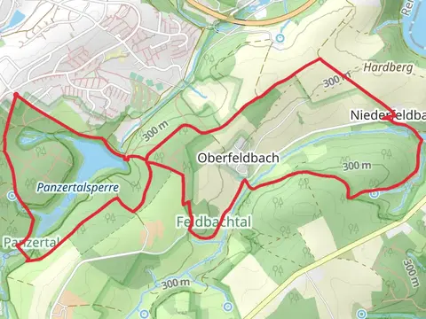 Panzertalsperre and Dorperhohe Loop