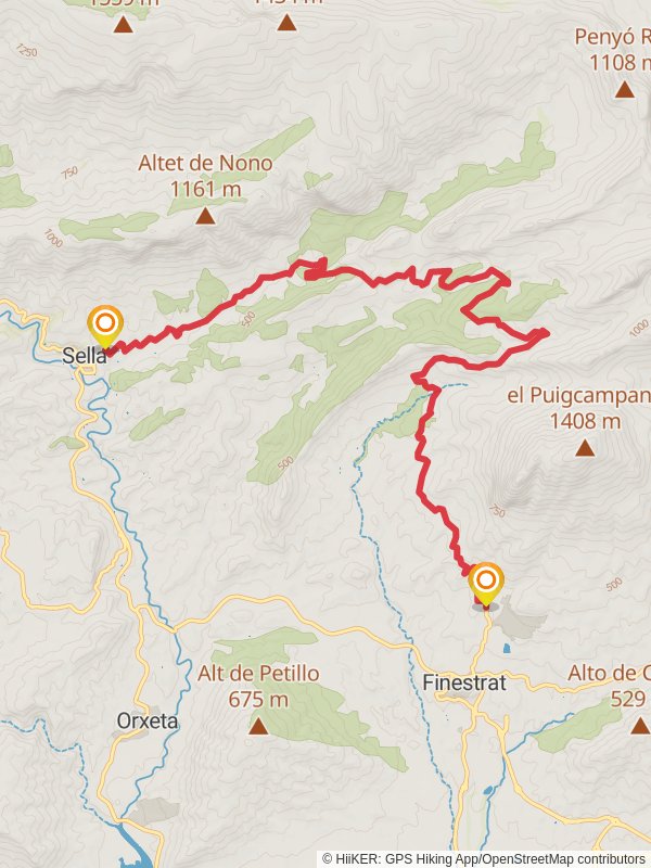 Finestrat - Seal PR CV 012 mobile static map