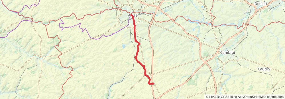 Via Francigena stage 15 Map