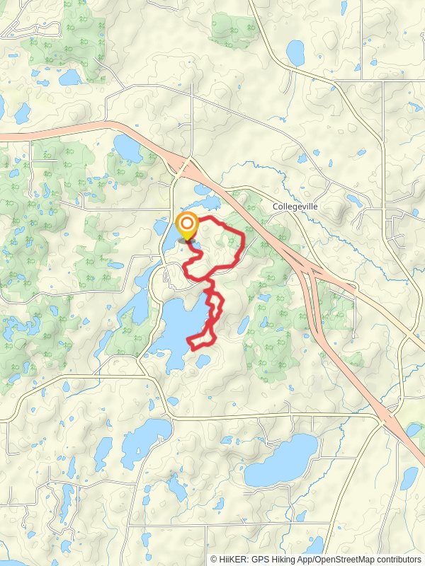 Cichy Pond and Chapel Loop Trail
