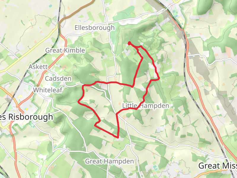 Dunsmore and Little Hampden Woods Loop