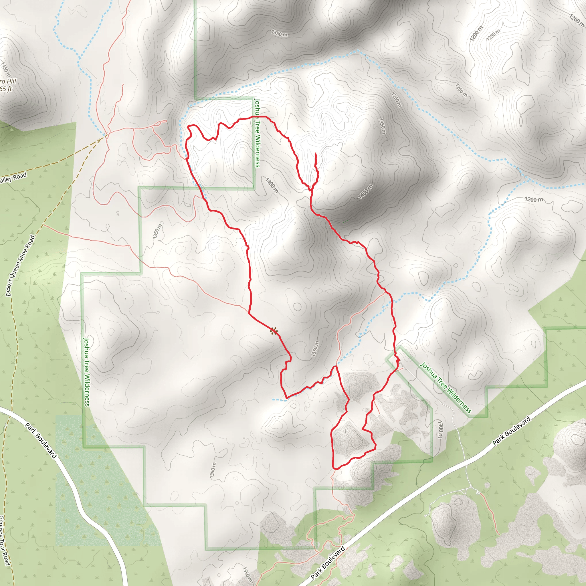 Split Rock Loop Trail - Long mobile static map