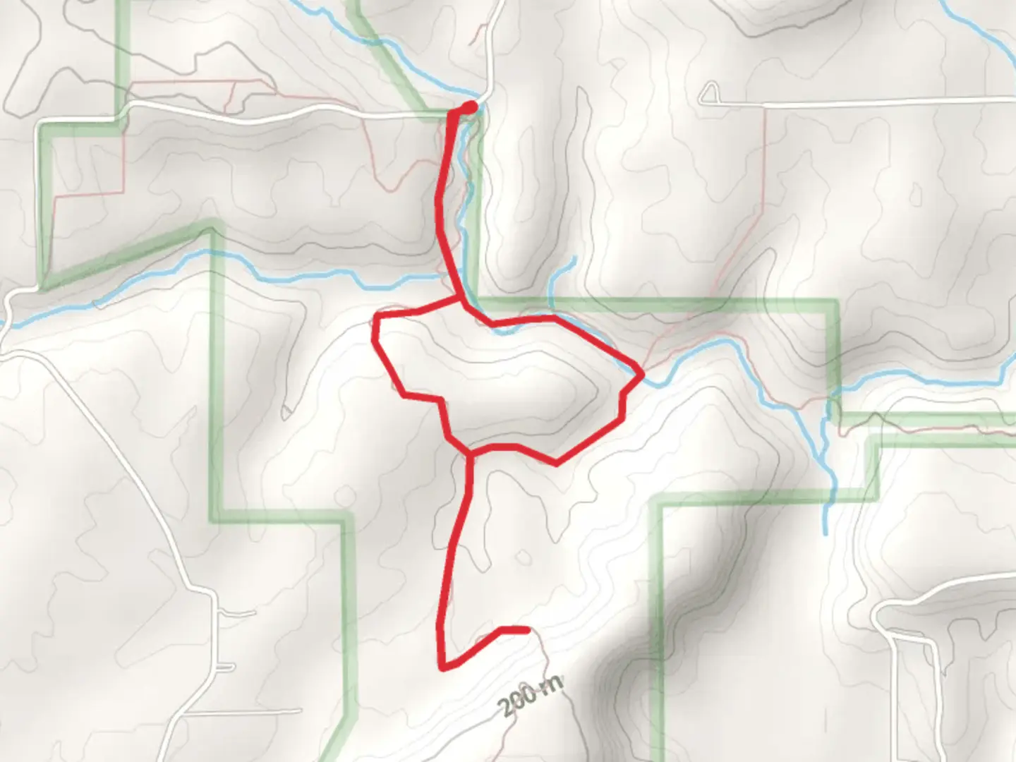 An image depicting the trail River to River Walk Out and Back and its surrounding area.