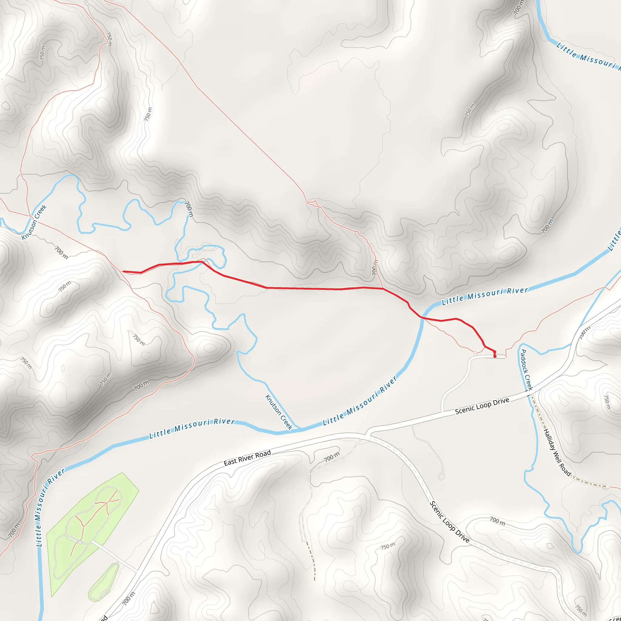 Ekblom Trail mobile static map