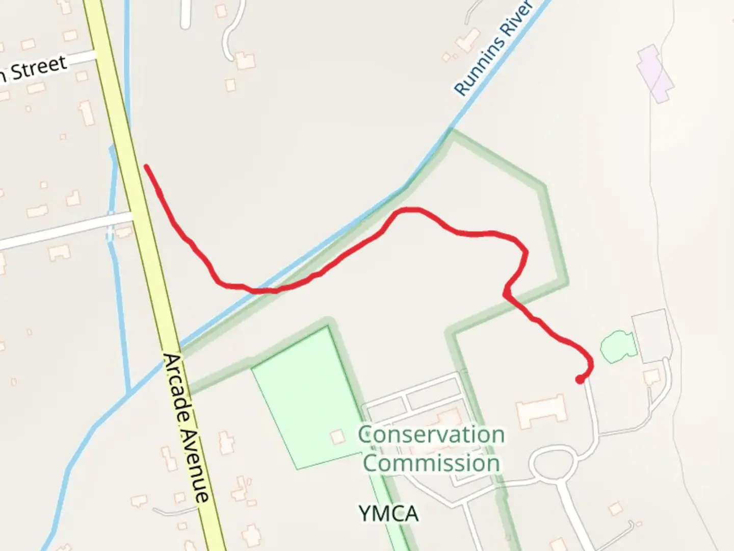 An image depicting the trail Runnins River Trail and its surrounding area.