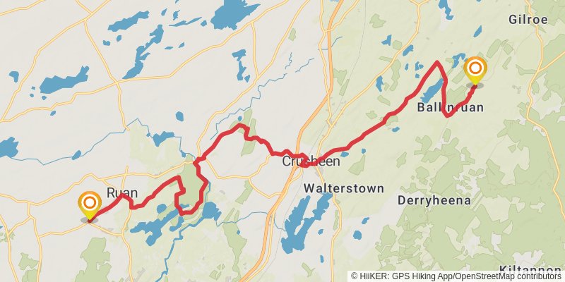 Mid-Clare Way stage 3 Map