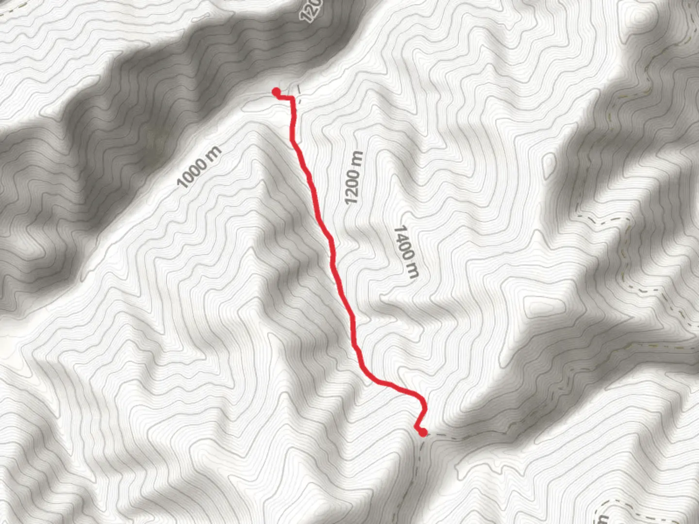An image depicting the trail Hendrickson Gulch Trail and its surrounding area.