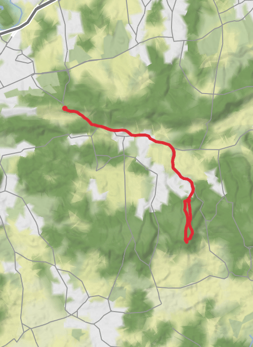 Hike on 07-04-2026 07:58 pm mobile static map