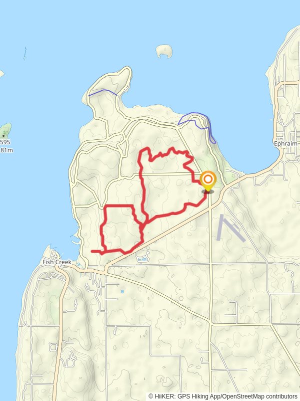 Peninsula State Park knot