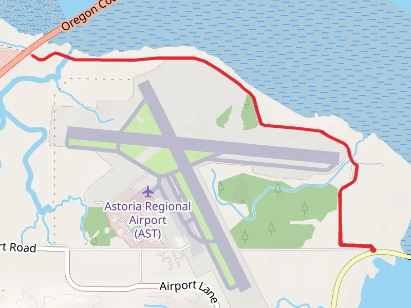 Youngs River - Holbrook Slough Overlook