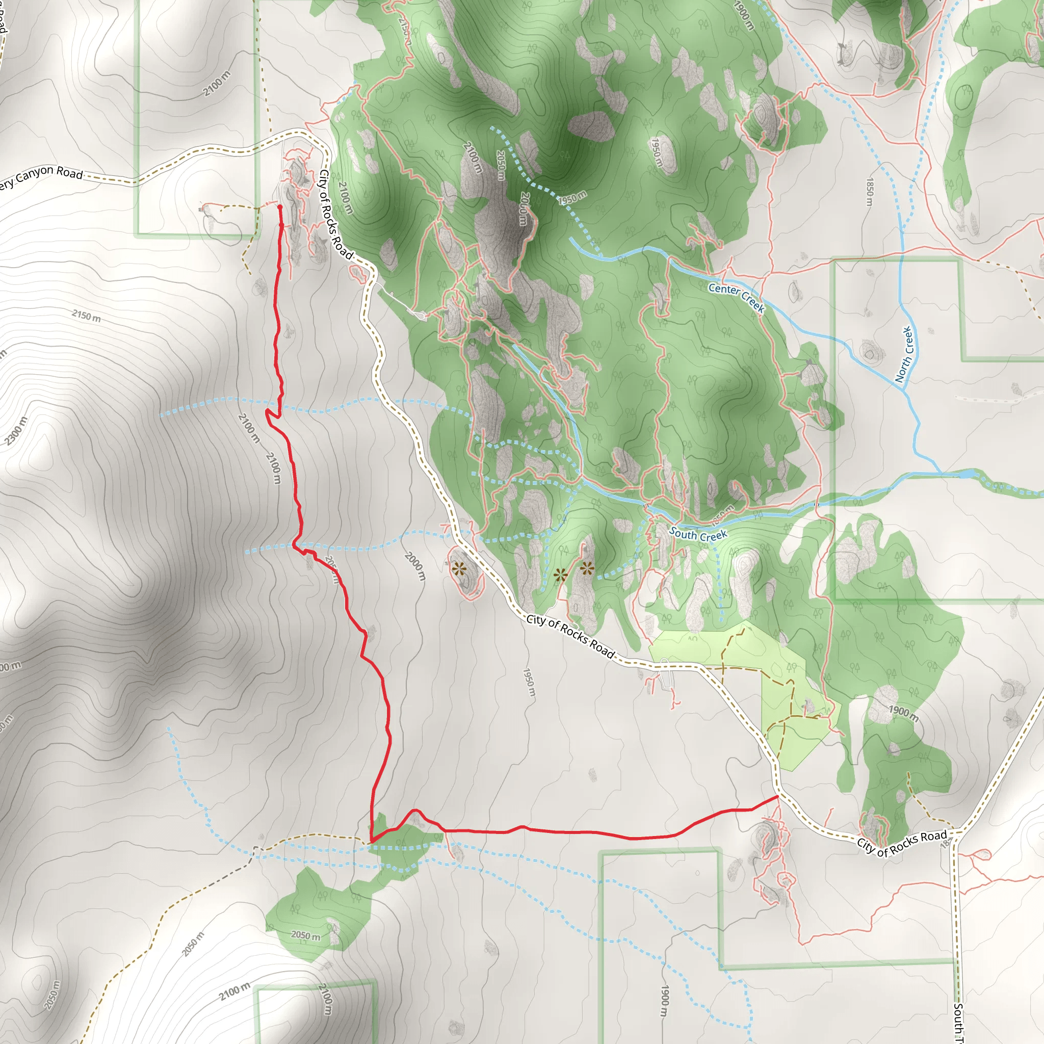 Tea Kettle Trail mobile static map