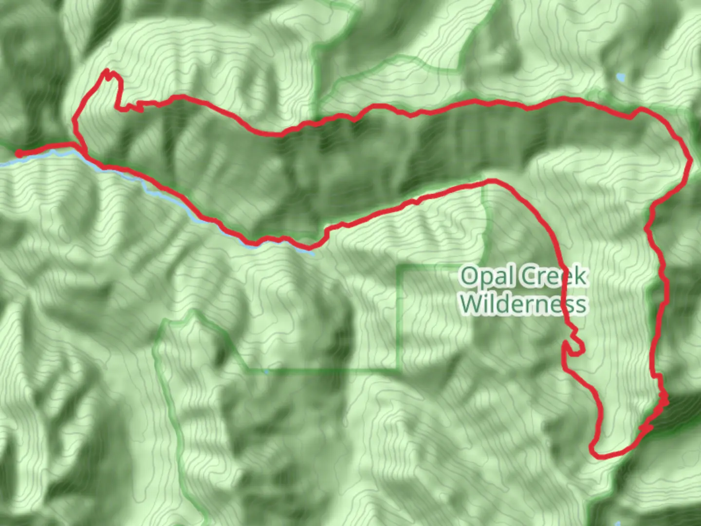 An image depicting the trail Battle Ax, Silver King and Whetstone Mountains Loop and its surrounding area.
