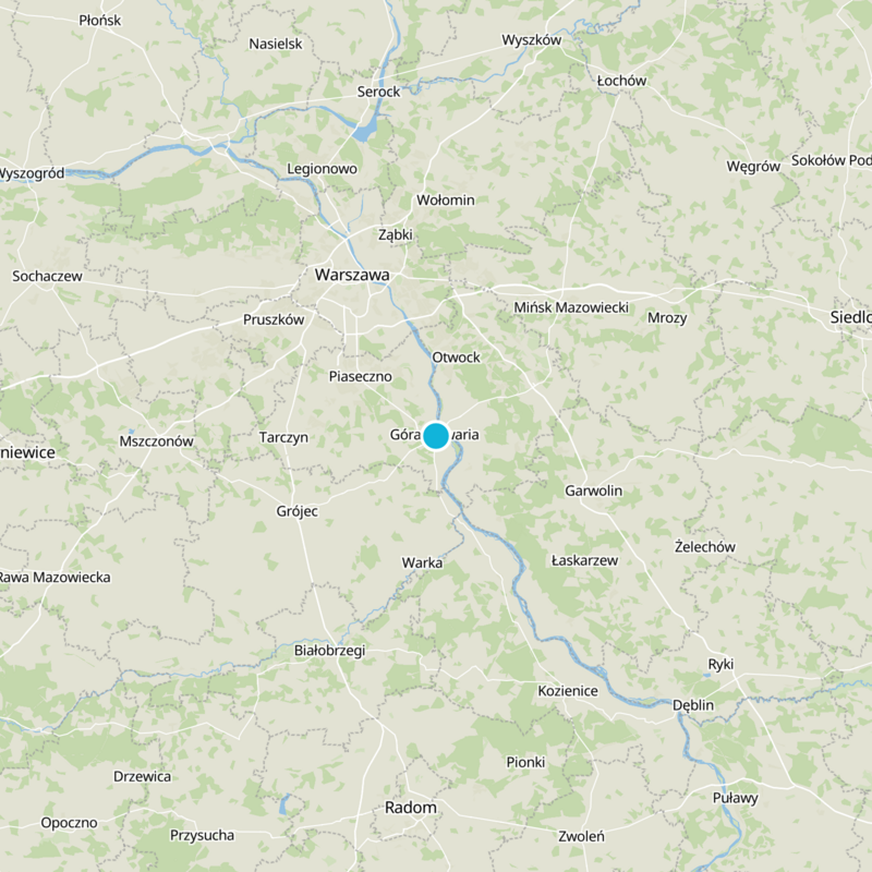 gmina Góra Kalwaria Static Map