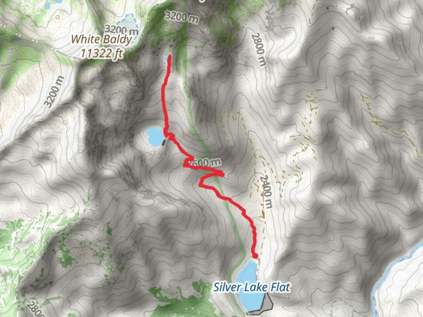 An image depicting the trail Silver Glance Lake Trail and its surrounding area.