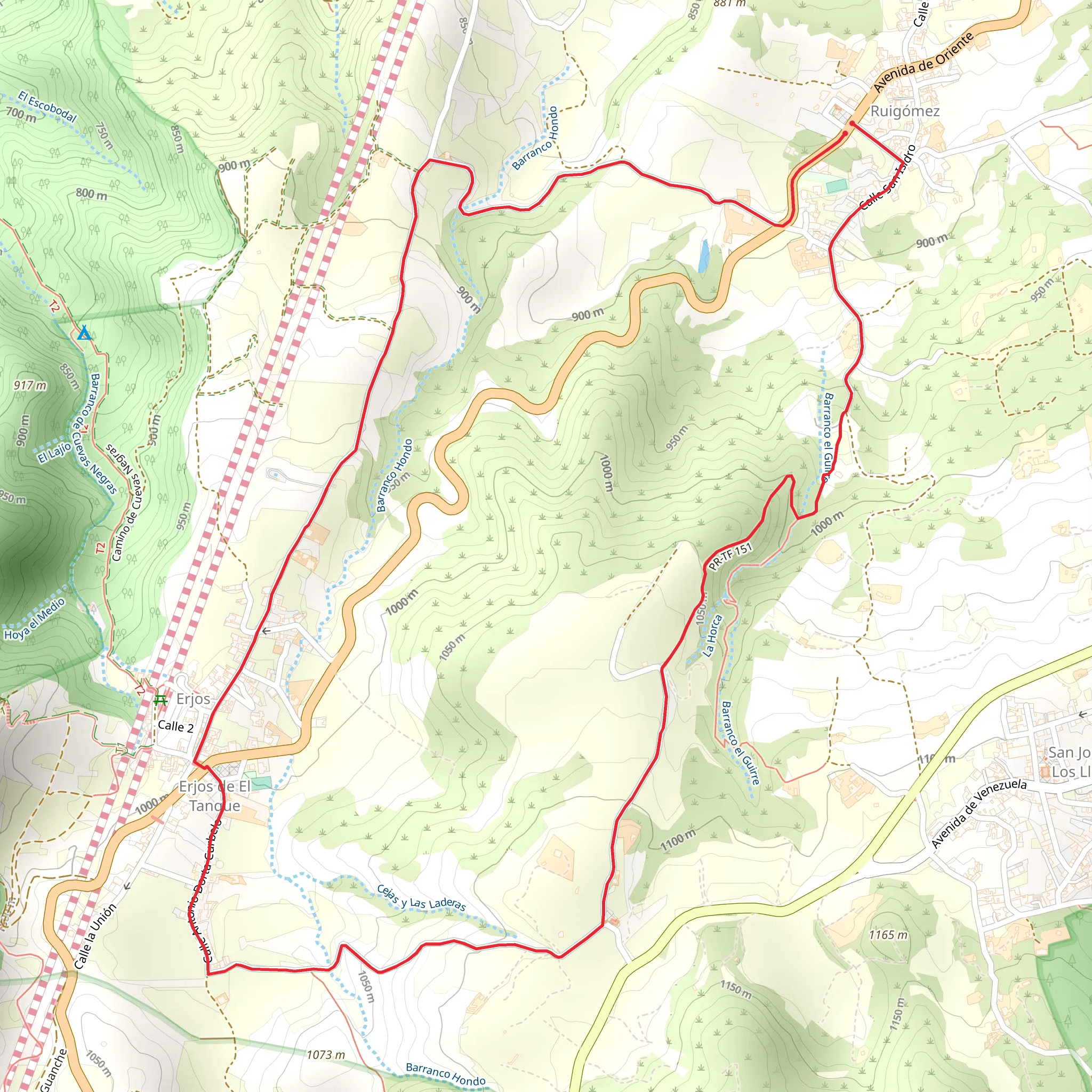 Ruigómez - Erjos SL TF 15 mobile static map