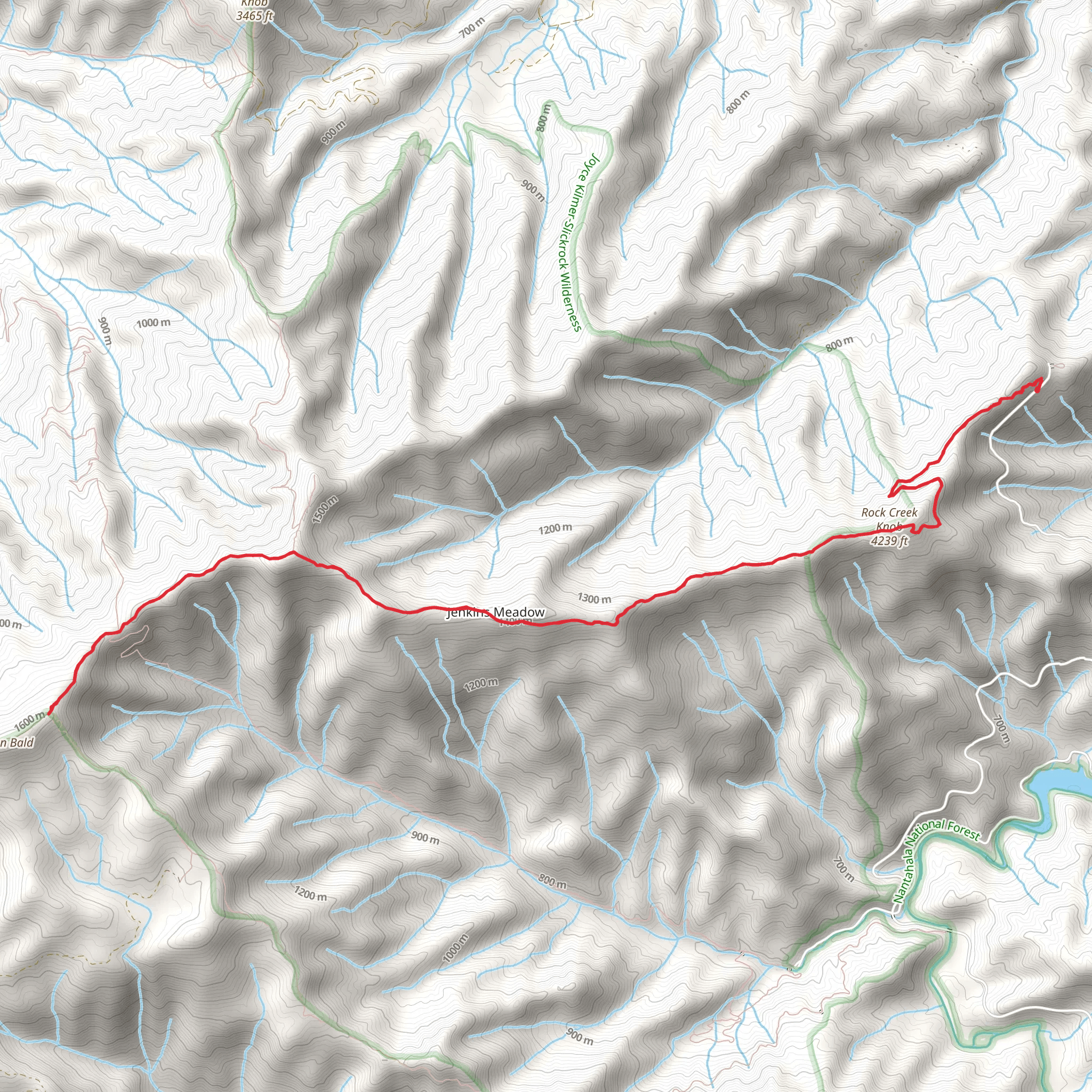 Haoe Lead Trail mobile static map