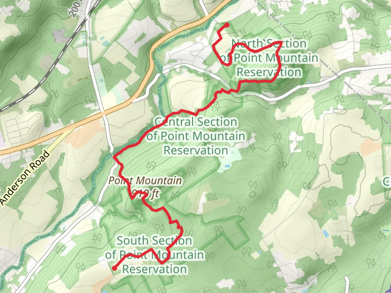 Point Mount via White Trail