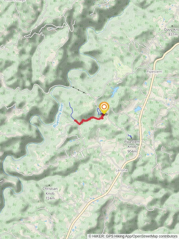 County Line Trail Out and Back