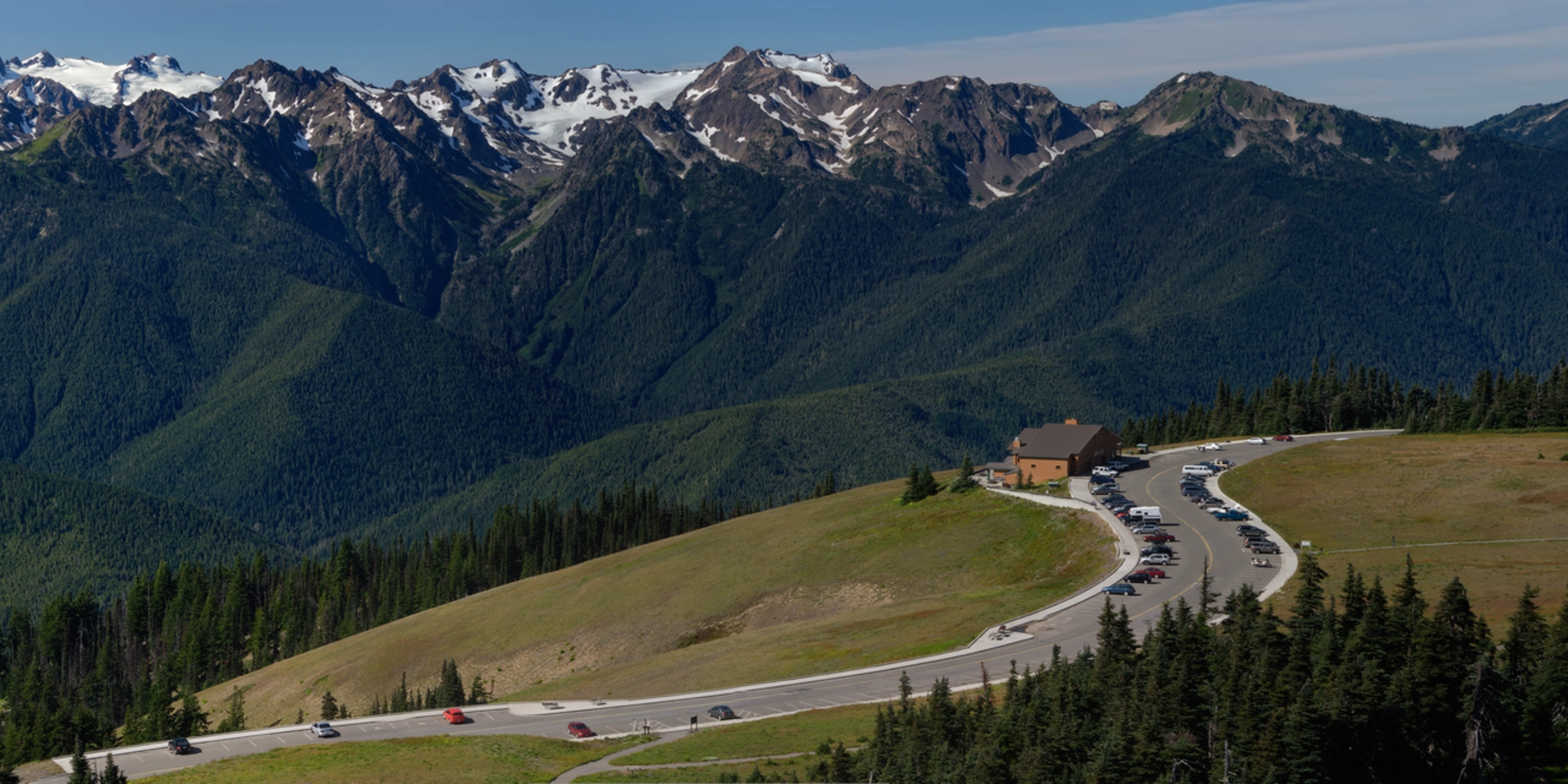 An image depicting the trail Mount Angeles Trail and its surrounding area.