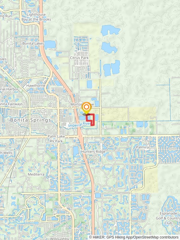 Bonita Nature Place Loop mobile static map