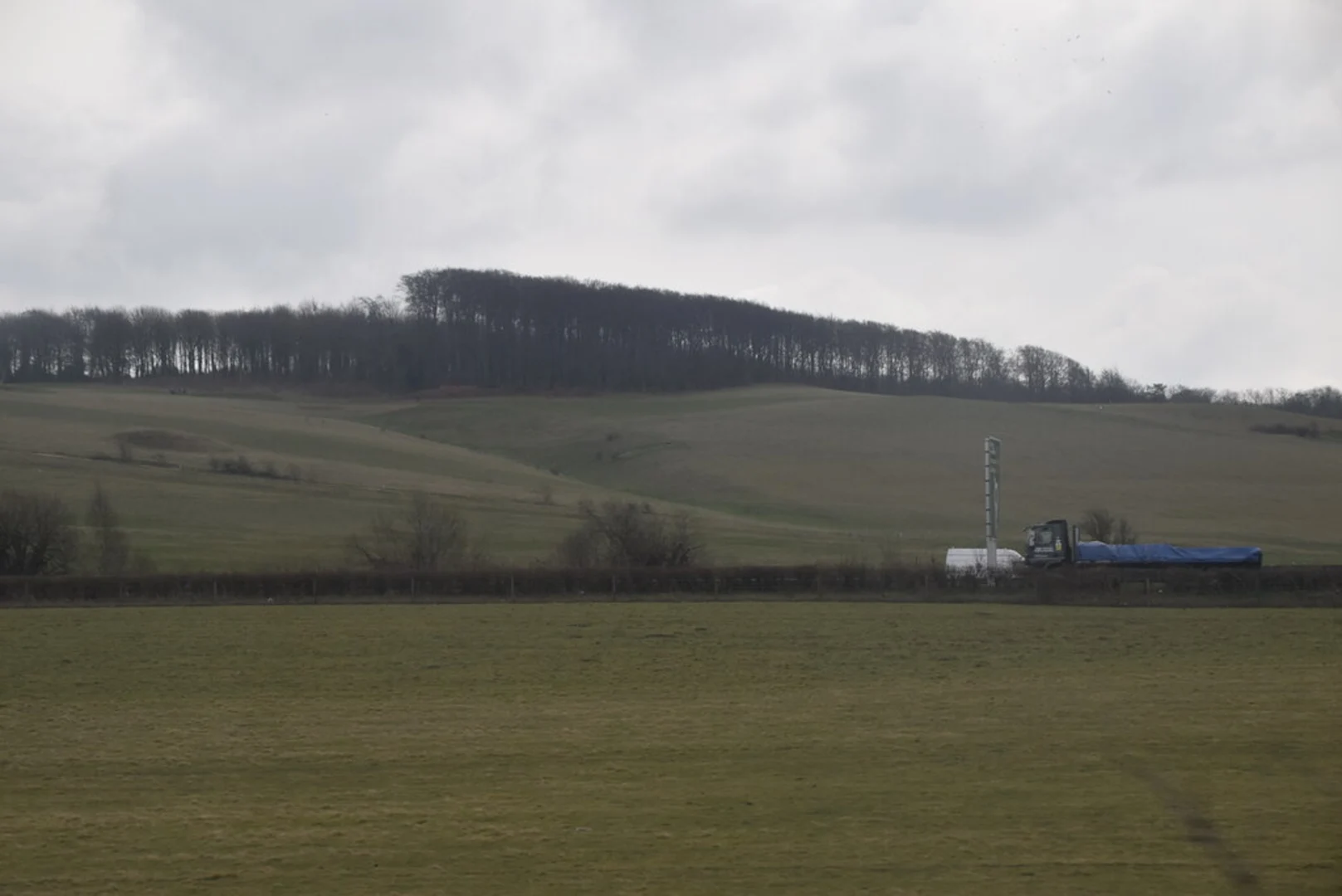 An image depicting the trail Royston to Therfield Loop and its surrounding area.
