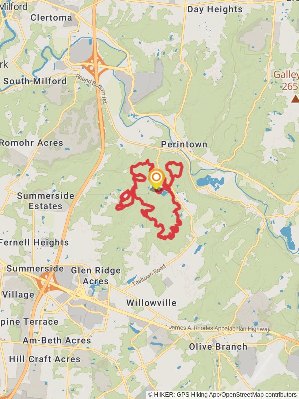 Powel Crosley Lake - Lookout - Fernwood - Far Ridge - Redwing Loop Trail
