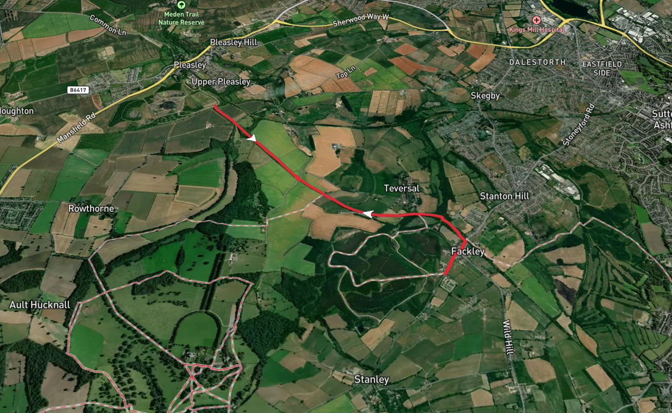 Pleasley Pit Country Park Walk