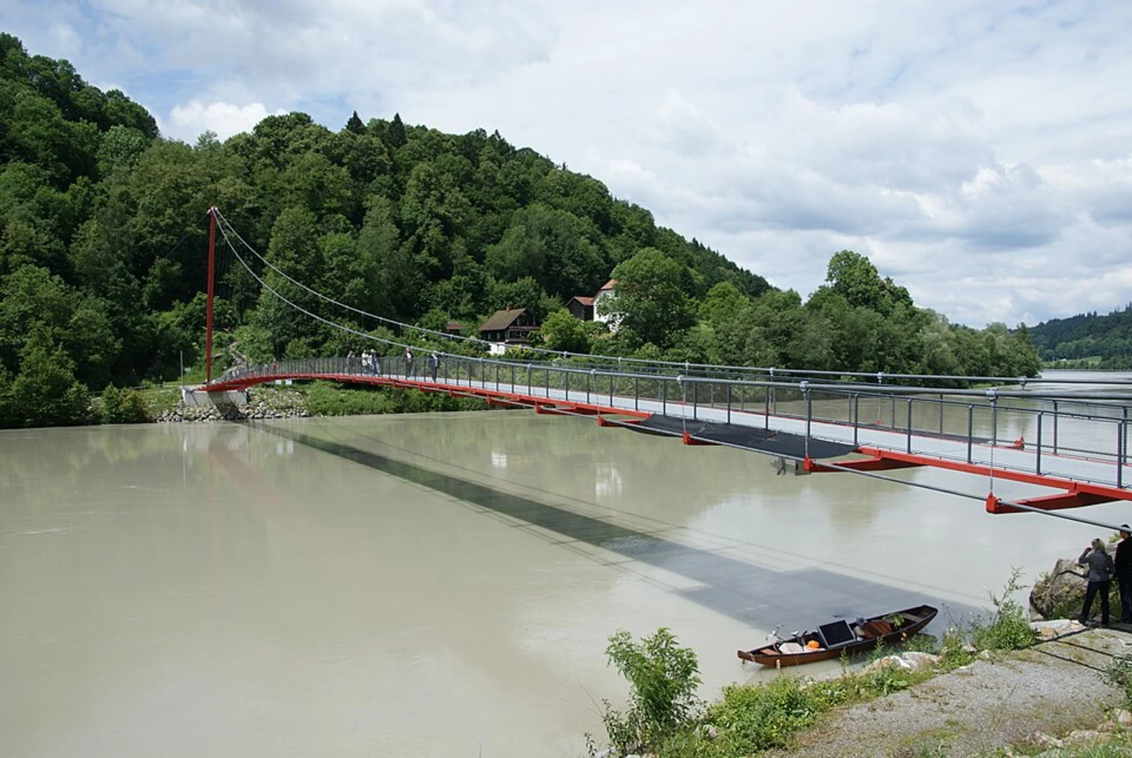 An image depicting the trail Passau to Wernstein via Schardenberg - Passau and its surrounding area.