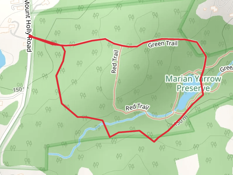 Nature Trail from Holly Road