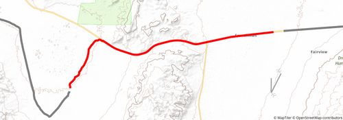 American Discovery Trail South Route stage 361 Map