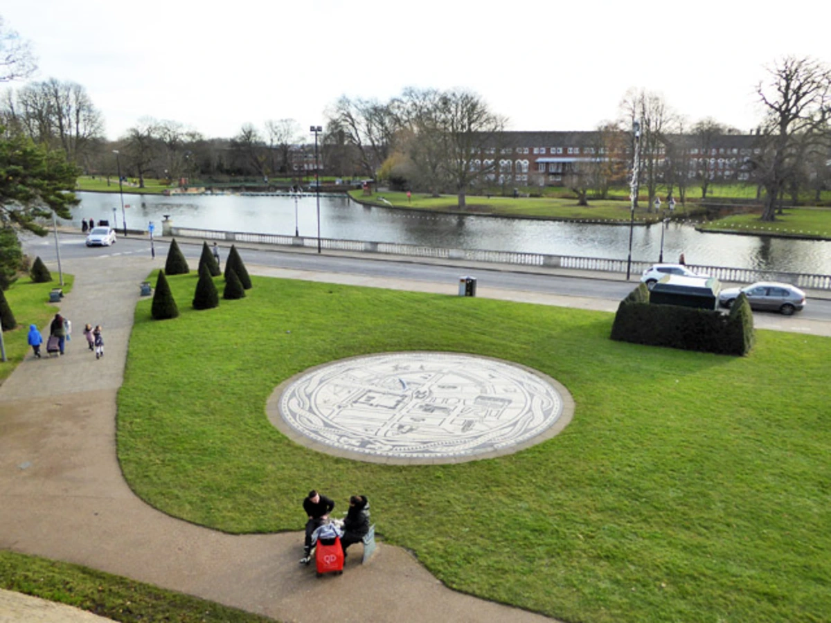 River Great Ouse, Russell Park and Bedford Castle Loop