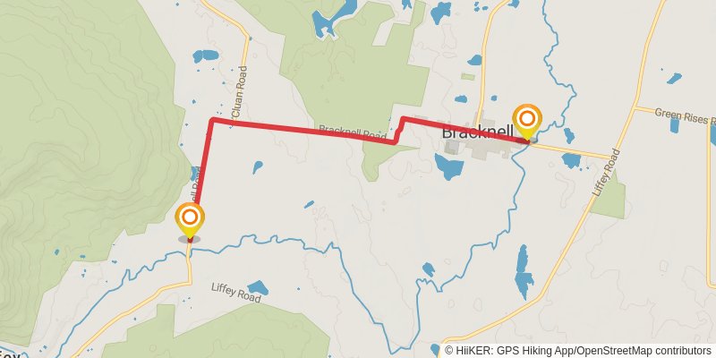Tasmanian Trail stage 7 Map