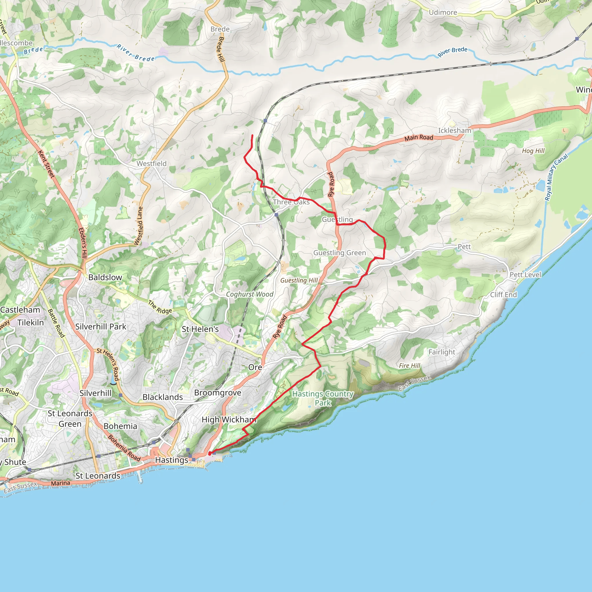 1066 Country Walk - Hastings Link mobile static map