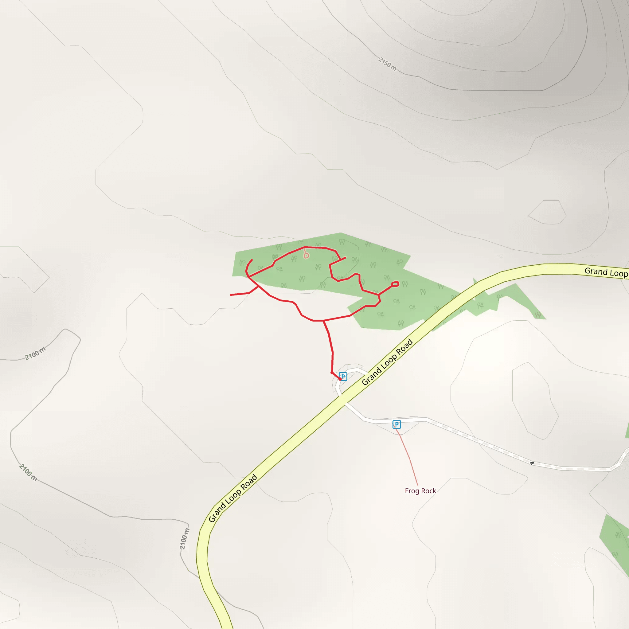 Forces of the Northern Range Trail mobile static map