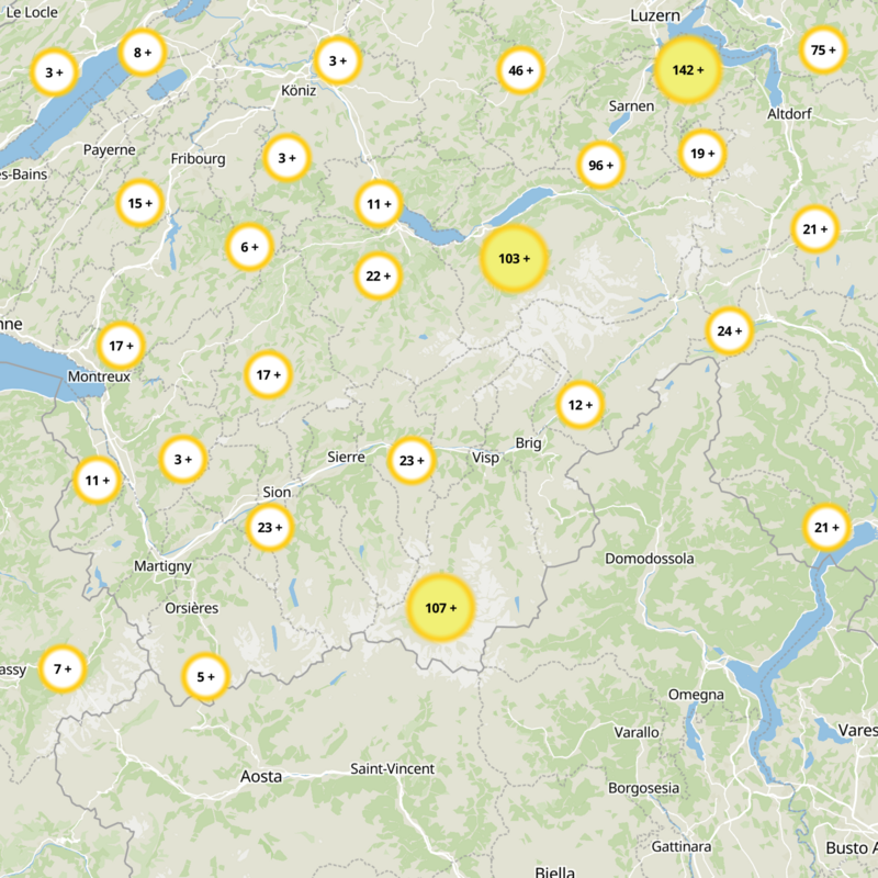 Westlich Raron Static Map
