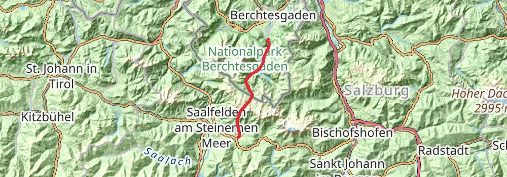 Via Alpina - Purple Trail stage 38 Map