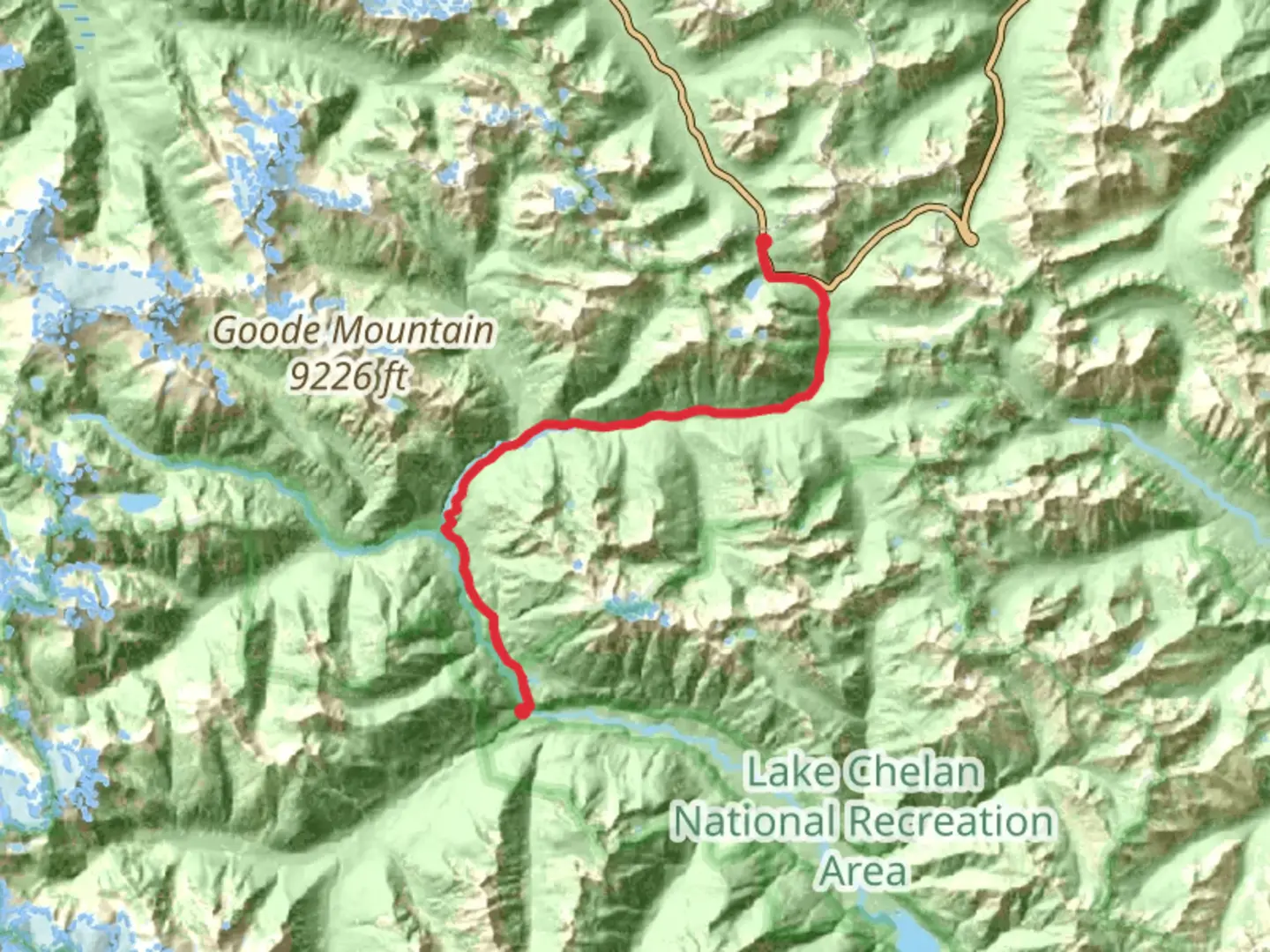 An image depicting the trail Pacific Crest Trail - Howard Lake and its surrounding area.