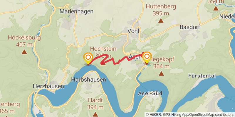 Urwaldsteig alt 2 Map
