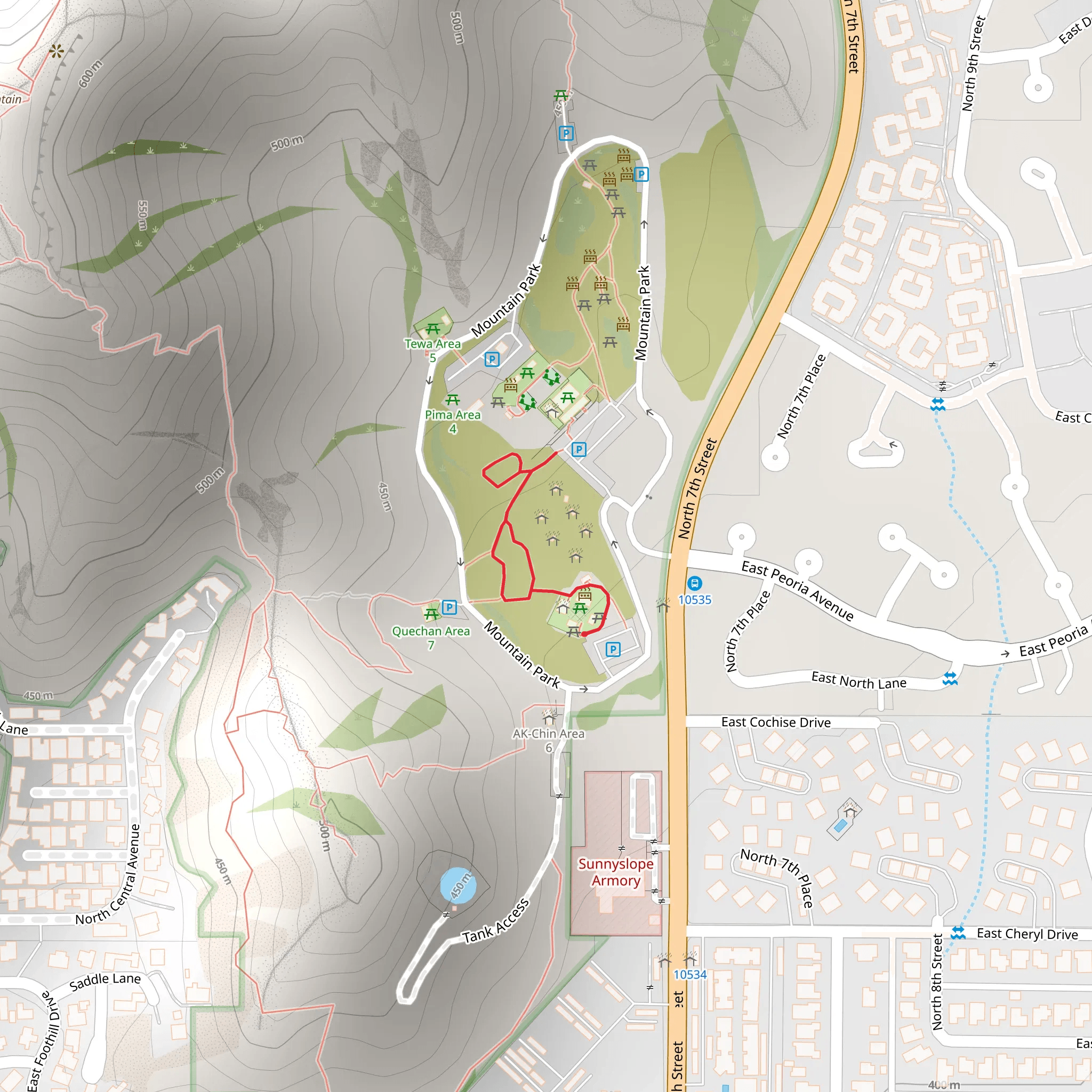 Penny Howe Barrier Free Nature Trail mobile static map