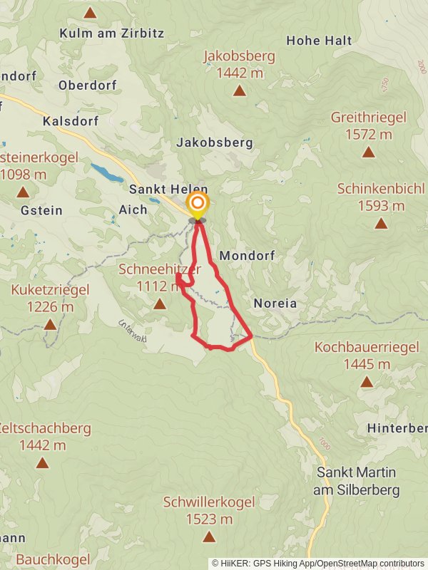 Hörfeldmoor Loop Trail mobile static map