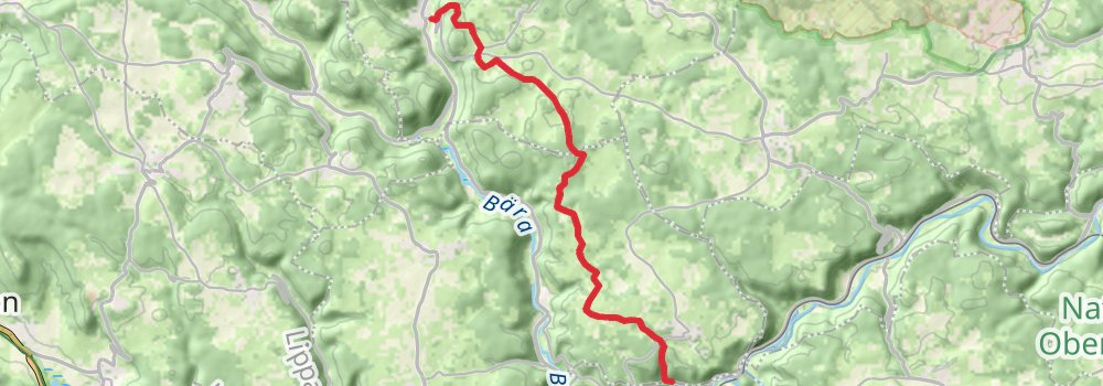 Martinusweg Regionalweg Süd-West stage 4 Map