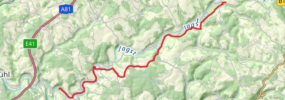 Martinusweg Regionalweg Nord stage 2 Map