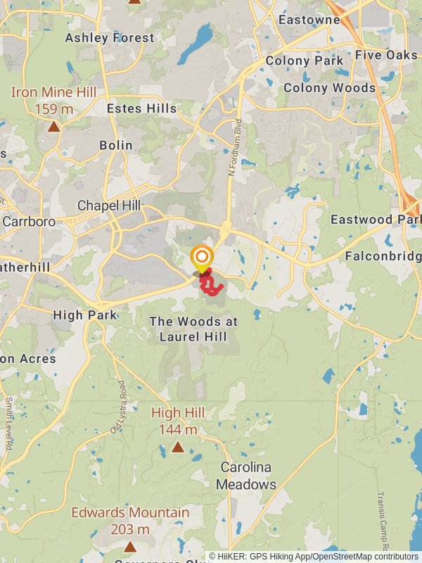 North Carolina Botanical Garden Loop