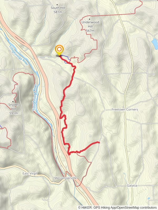 Hoxie Gorge Road via NCT
