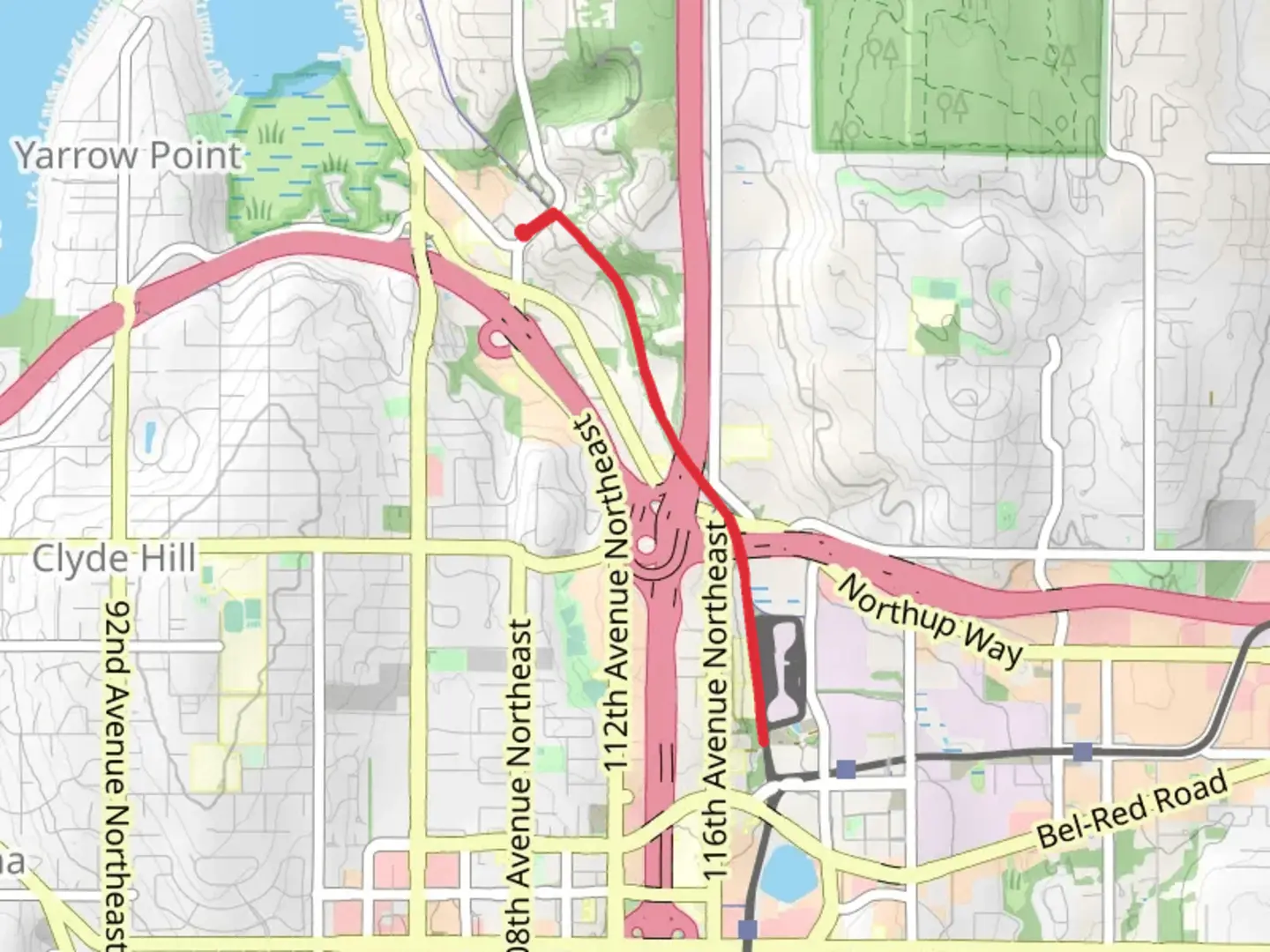 An image depicting the trail Eastrail and its surrounding area.